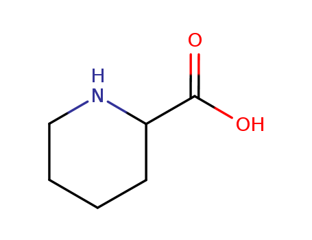535-75-1,DL-Pipecolinic acid,Pipecolicacid (8CI);(RS)-2-Piperidinecarboxylic acid;2-Carboxypiperidine;2-Pipecolinic acid;2-Piperidinylcarboxylic acid;DL-2-Piperidinecarboxylicacid;Dihydrobaikiane;Hexahydro-2-picolinic acid;Homoproline;NSC 17125;a-Pipecolinic acid;