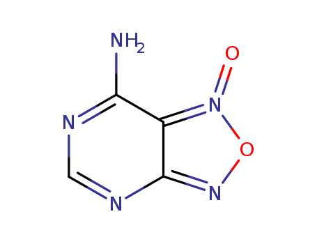[1,2,5]Oxadiazolo[3,4-d]pyrimidin-7-amine,1-oxide cas  16206-18-1