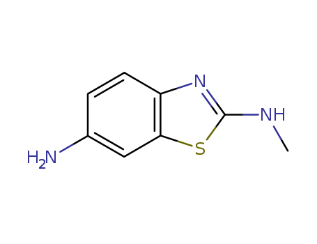 Benzothiazole, 6-amino-2-(methylamino)- (8CI)