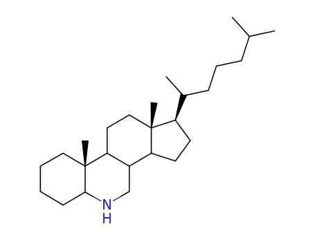 16359-52-7,6-Azacholestane,6-Azacholestane(8CI); 1H-Cyclopenta[i]phenanthridine,1-(1,5-dimethylhexyl)hexadecahydro-9a,11a-dimethyl-, [1R-[1a(R*),3ab,3ba,9aa,9bb,11aa]]-; [1R-[1a(R*),3ab,3ba,9aa,9bb,11aa]]-1-(1,5-Dimethylhexyl)hexadecahydro-9a,11a-dimethyl-1H-cyclopenta[i]phenanthridine