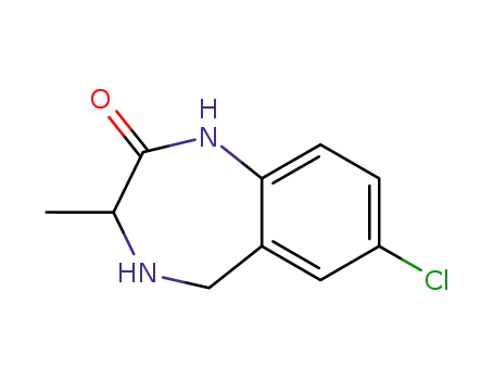 7-chloro-3-methyl-1,3,4,5-tetrahydro-2H-1,4-benzodiazepin-2-one