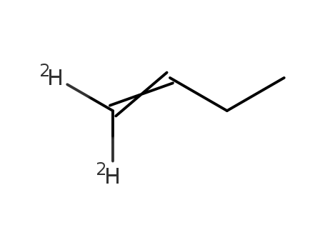 Molecular Structure of 26119-76-6 (1-BUTENE-1,1-D2)