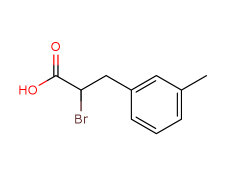 Benzenepropanoic acid, a-bromo-3-methyl- cas  18910-05-9