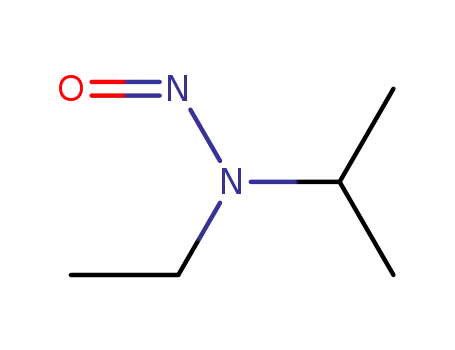 Molecular Structure of 16339-04-1 (ETHYLISOPROPYLNITROSAMINE)