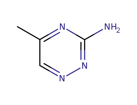 Molecular Structure of 6302-68-7 (5-methyl-1,2,4-triazin-3-amine)