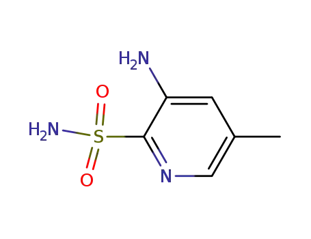 Molecular Structure of 163137-50-6 (2-Pyridinesulfonamide,3-amino-5-methyl-(9CI))