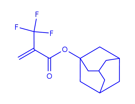 Molecular Structure of 188739-82-4 (alpha-Trifluoromethylacrylic acid-1-adamantylester)