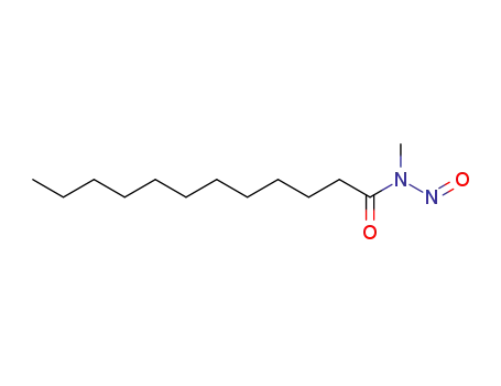 Molecular Structure of 16395-85-0 (N-methyl-N-nitrosododecanamide)