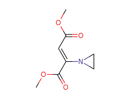 Molecular Structure of 1883-79-0 (dimethyl (2Z)-2-aziridin-1-ylbut-2-enedioate)