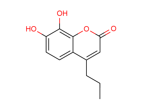 2H-1-Benzopyran-2-one,7,8-dihydroxy-4-propyl-
