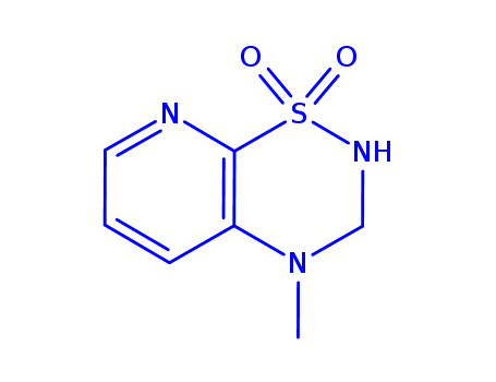 2H-PYRIDO[3,2-E]-1,2,4-THIADIAZINE,3,4-DIHYDRO-4-METHYL-,1,1-DIOXIDE