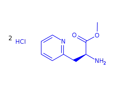 Molecular Structure of 163513-22-2 (3-(2-Pyridyl)alanine)