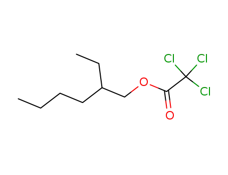 Molecular Structure of 16397-79-8 (2-ethylhexyl trichloroacetate)