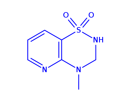 2H-PYRIDO[2,3-E]-1,2,4-THIADIAZINE,3,4-DIHYDRO-4-METHYL-,1,1-DIOXIDE