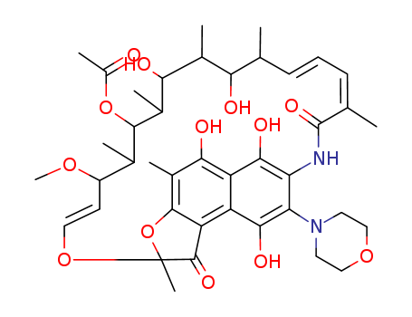 Rifamycin,3-(4-morpholinyl)- (9CI)