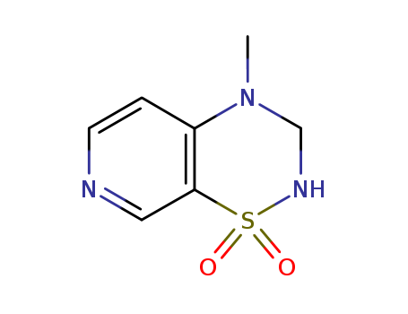 2H-PYRIDO[4,3-E]-1,2,4-THIADIAZINE,3,4-DIHYDRO-4-METHYL-,1,1-DIOXIDE