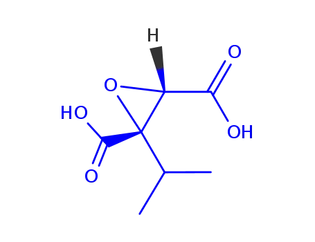 2,3-Oxiranedicarboxylicacid,2-(1-methylethyl)-,cis-(9CI)