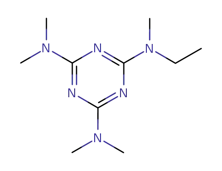 Molecular Structure of 16268-73-8 (N~2~-ethyl-N~2~,N~4~,N~4~,N~6~,N~6~-pentamethyl-1,3,5-triazine-2,4,6-triamine)