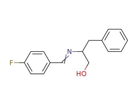 Molecular Structure of 19064-57-4 (2-[(4-fluorophenyl)methylideneamino]-3-phenyl-propan-1-ol)