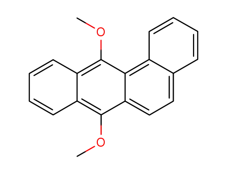 Molecular Structure of 16354-53-3 (7,12-Dimethoxybenz[a]anthracene)