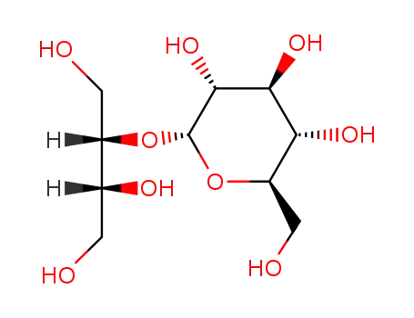 Molecular Structure of 63699-83-2 (α-D-Glcp-(1->2)-D-erythritol)
