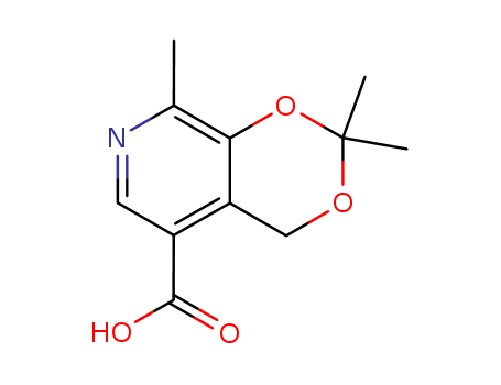 4H-1,3-Dioxino[4,5-c]pyridine-5-carboxylicacid, 2,2,8-trimethyl- cas  2027-66-9
