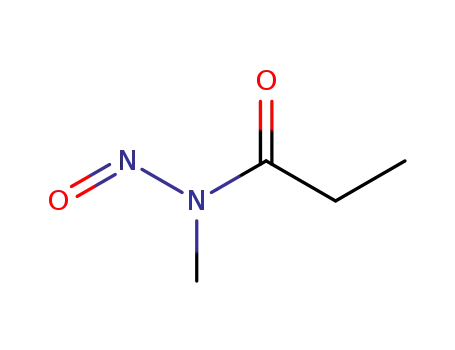 Molecular Structure of 16395-80-5 (N-Methyl-N-nitrosopropanamide)