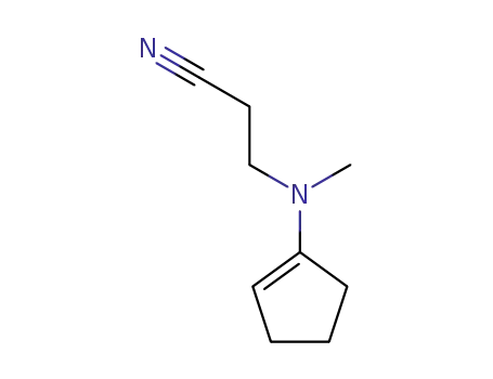 3-[cyclopent-1-en-1-yl(methyl)amino]propanenitrile