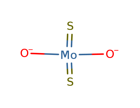 16608-22-3,dithiomolybdic acid,Thiomolybdate(MoO2S22-) (8CI); Dioxodithioxomolybdate(2-)