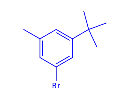 Molecular Structure of 193905-94-1 (1-Bromo-3-(tert-butyl)-5-methylbenzene)