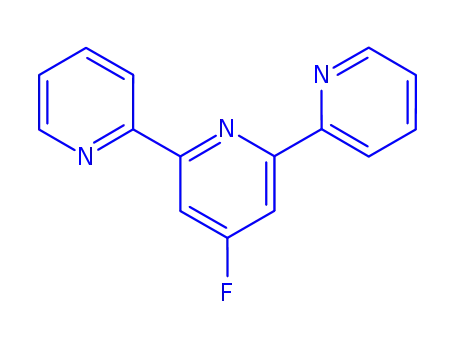 Molecular Structure of 193944-65-9 (4'-FLUORO-2,2':6',2''-TERPYRIDINE)