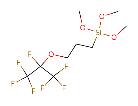 Silane,trimethoxy[3-[1,2,2,2-tetrafluoro-1-(trifluoromethyl)ethoxy]propyl]-