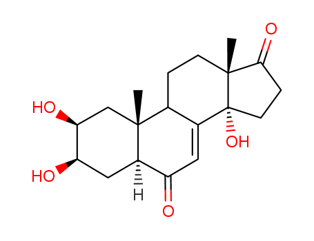 Androst-7-ene-6,17-dione,2,3,14-trihydroxy-, (2b,3b,5b)-