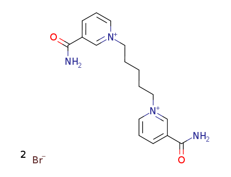 Pyridinium,1,1'-(1,5-pentanediyl)bis[3-(aminocarbonyl)-, dibromide (9CI)