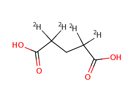 Pentanedioic-2,2,4,4-d4acid (9CI)
