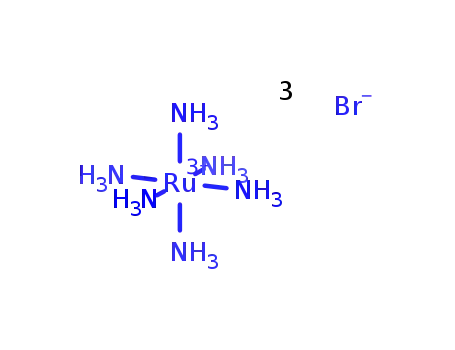 Molecular Structure of 16455-56-4 (Hexammineruthenium(III)Bromide)