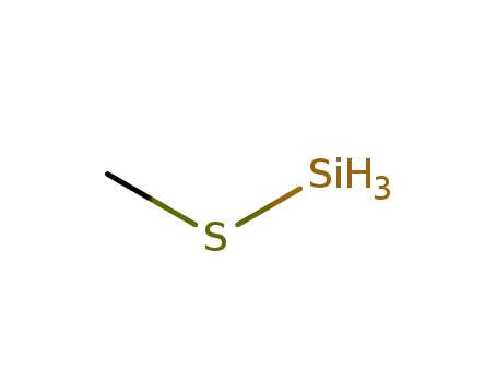 Molecular Structure of 16643-15-5 ((Methylthio)silane)