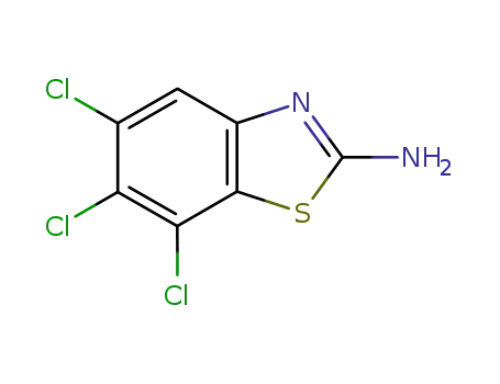 5,6,7-Trichloro-1,3-benzothiazol-2-amine