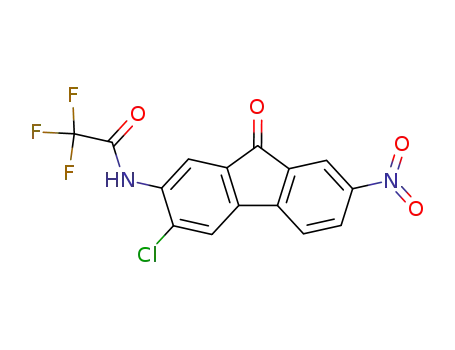 N-(3-Chloro-7-nitro-9-oxo-9H-fluoren-2-YL)-2,2,2-trifluoroacetamide