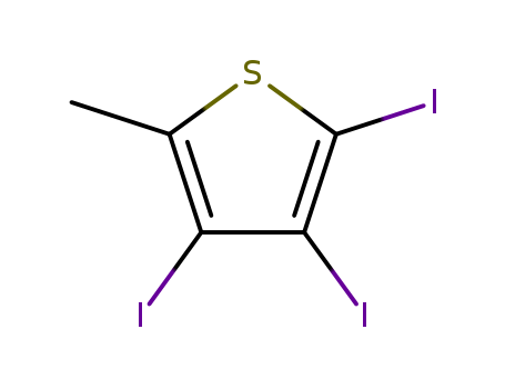 2,3,4-Triiodo-5-methylthiophene