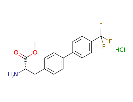 (S)-Methyl 2-Amino-3-(4'-(Trifluoromethyl)Biphenyl-4-Yl)Propanoate Hydrochloride