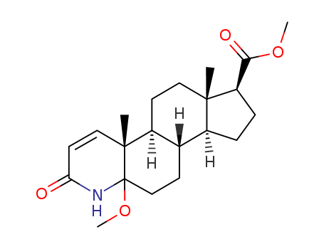 3-Oxo-4-aza-11a-Methoxy-5α-αndrost-1-ene-17β-carboxylic Acid Methyl Ester(1026013-15-9)