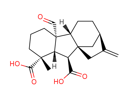 19427-32-8,gibberellin A(24),4aa,4bb-Gibbane-1a,10b-dicarboxylic acid,4a-formyl-1-methyl-8-methylene- (8CI); GA24; Gibberellin A24