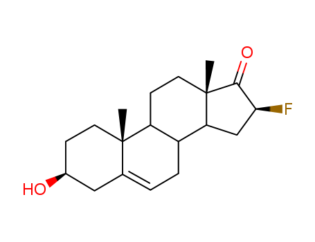 Androst-5-en-17-one,16-fluoro-3-hydroxy-, (3b,16a)- (9CI)