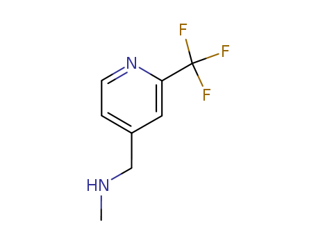 N-methyl-1-(2-(trifluoromethyl)pyridin-4-yl)methanamine
