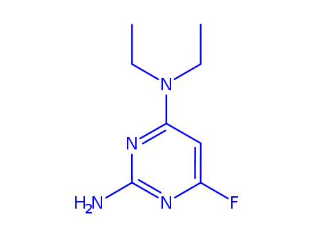 2,4-Pyrimidinediamine,N4,N4-diethyl-6-fluoro-