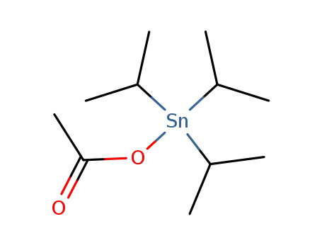 Molecular Structure of 19464-55-2 (TRI-ISO-PROPYLTINACETATE)
