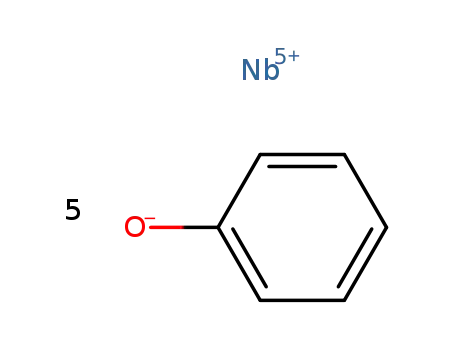 Molecular Structure of 16576-63-9 (NIOBIUM PHENOXIDE)