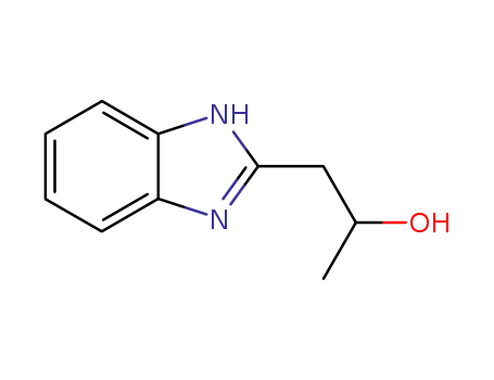 Molecular Structure of 19275-89-9 (1H-Benzimidazole-2-ethanol,alpha-methyl-(9CI))