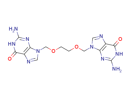 166762-90-9,O-[(Guanin-9-yl)Methyl] Acyclovir,O-[(Guanin-9-yl)Methyl] Acyclovir;Acyclovir Impurity J: 9,9'-[Ethylene-bis(oxymethylene)] Bis (2-amino-1-9-dihydro-6H-purin-6-one)